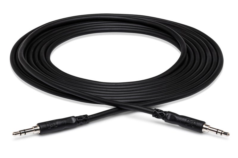 Hosa CMM-115 Stereo Interconnect, 3.5 mm TRS to Same, 15 Feet - Image 4